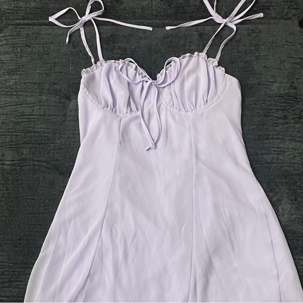 SHEIN Lavender Mini Dress